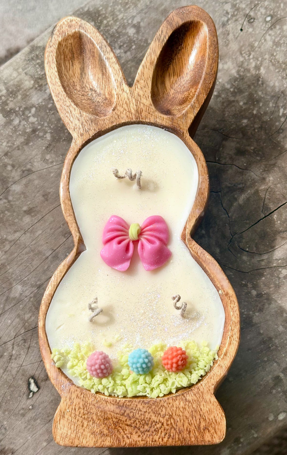 Easter Bunny Candle