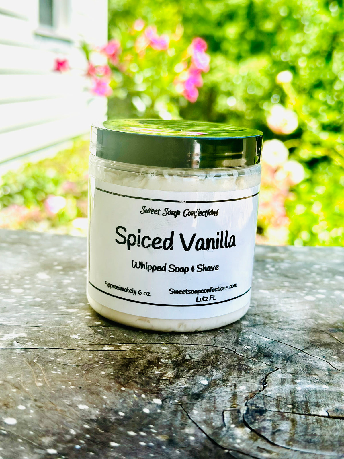 Spiced Vanilla Whipped Soap and Shave