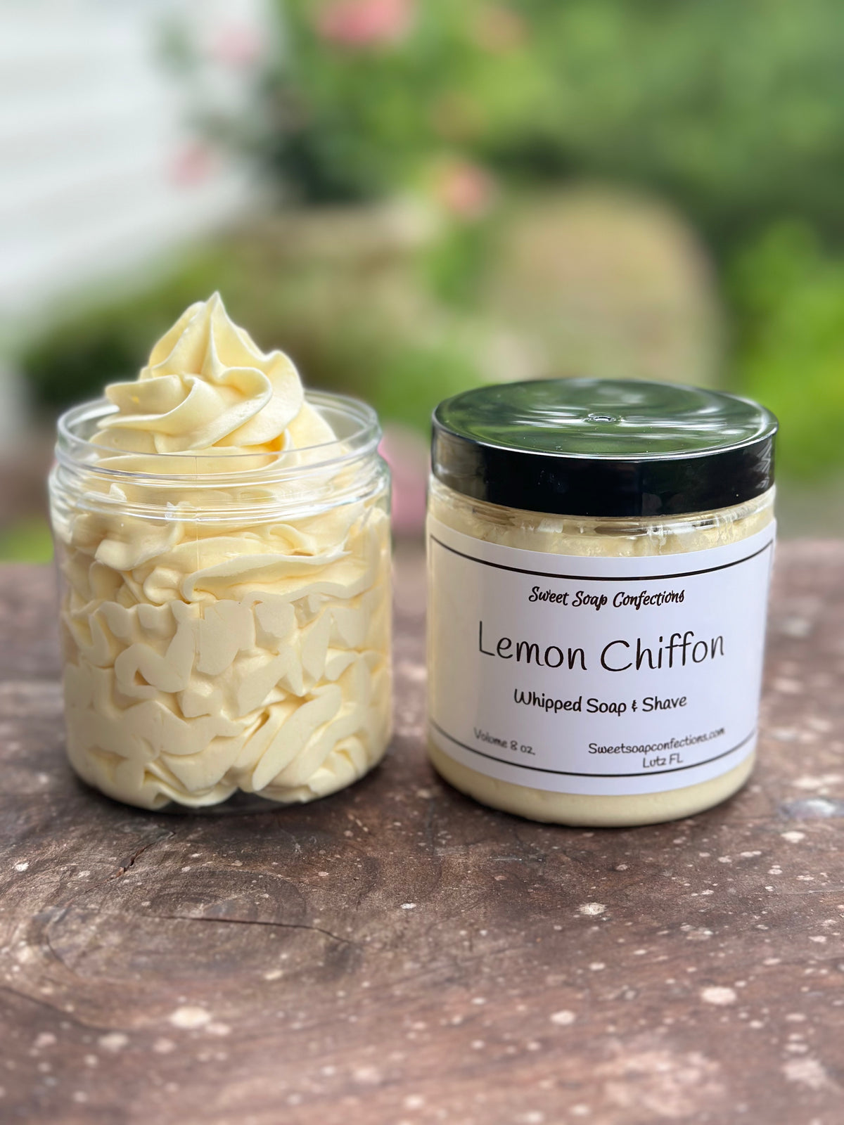 Lemon Chiffon Whipped Soap and Shave
