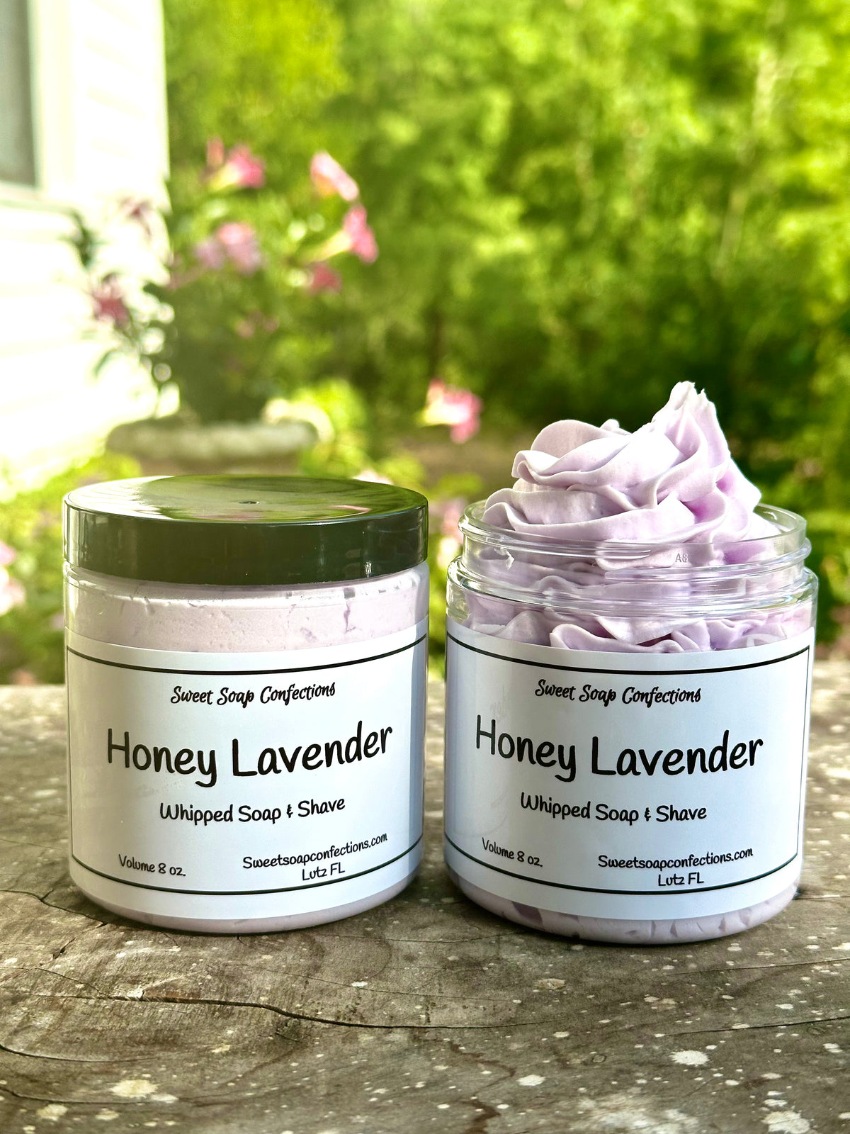 Honey Lavender Whipped Soap and Shave