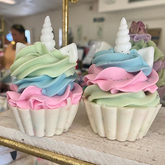 Unicorn Soap Cupcake