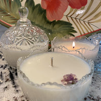 Clear Glass Luxury Candle