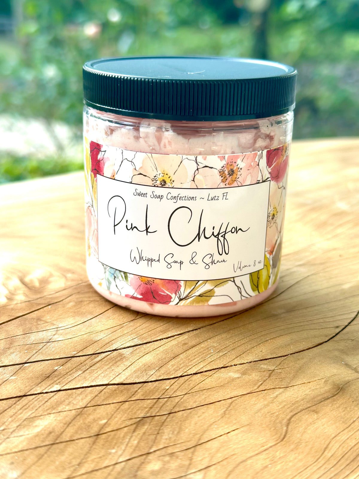 Pink Chiffon Whipped Soap and Shave