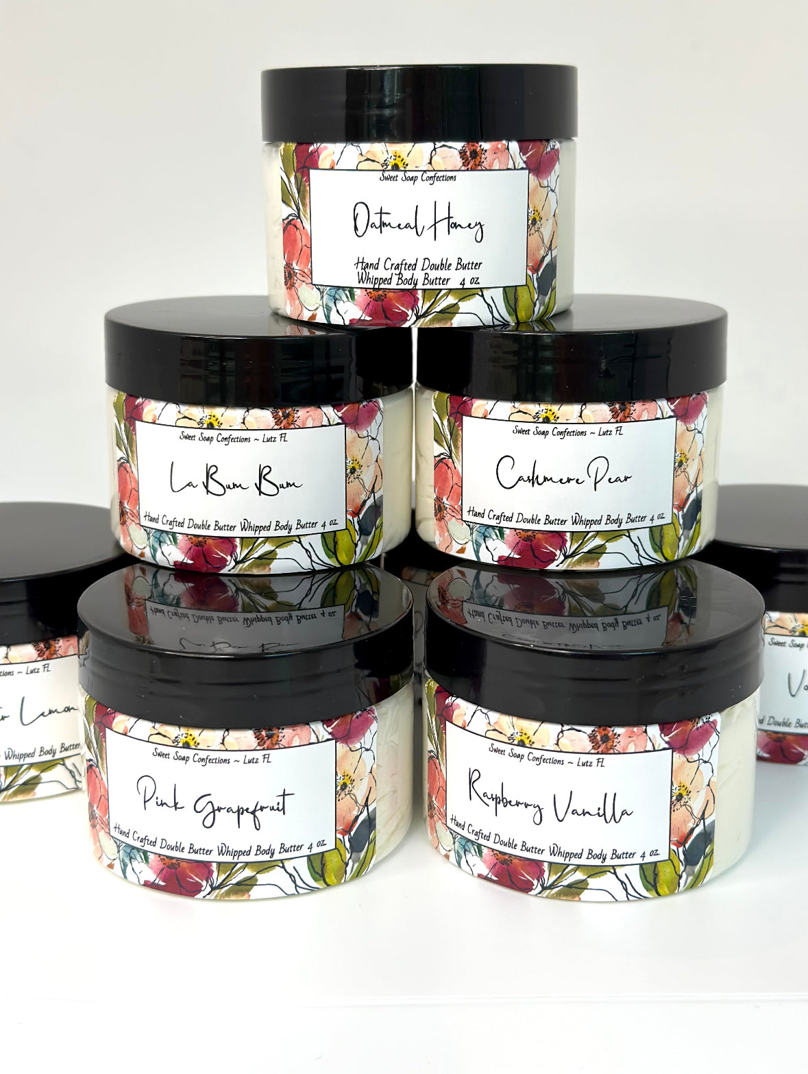 Rosewater Lemon Whipped Body Butter