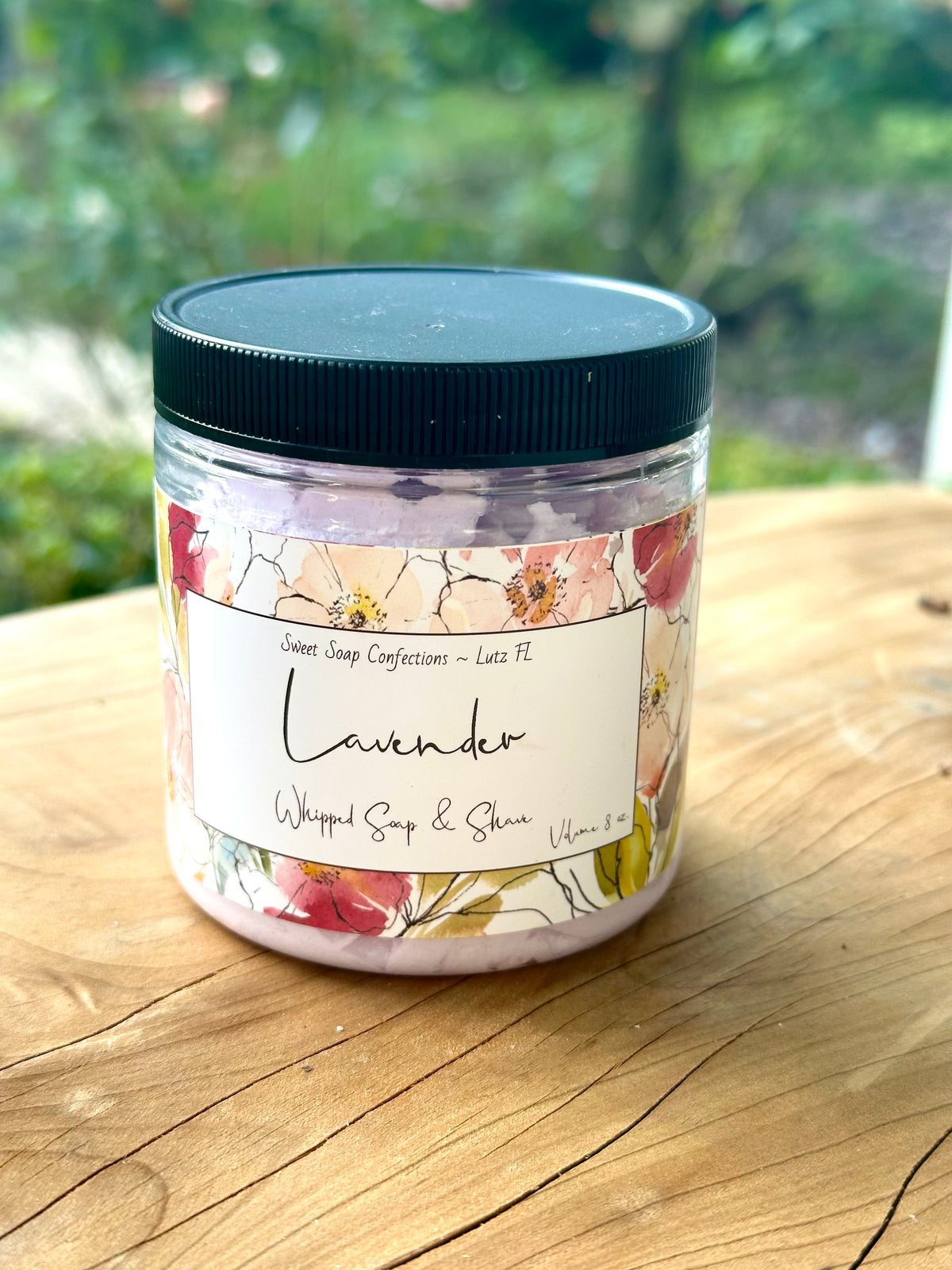 Lavender Whipped Soap and Shave