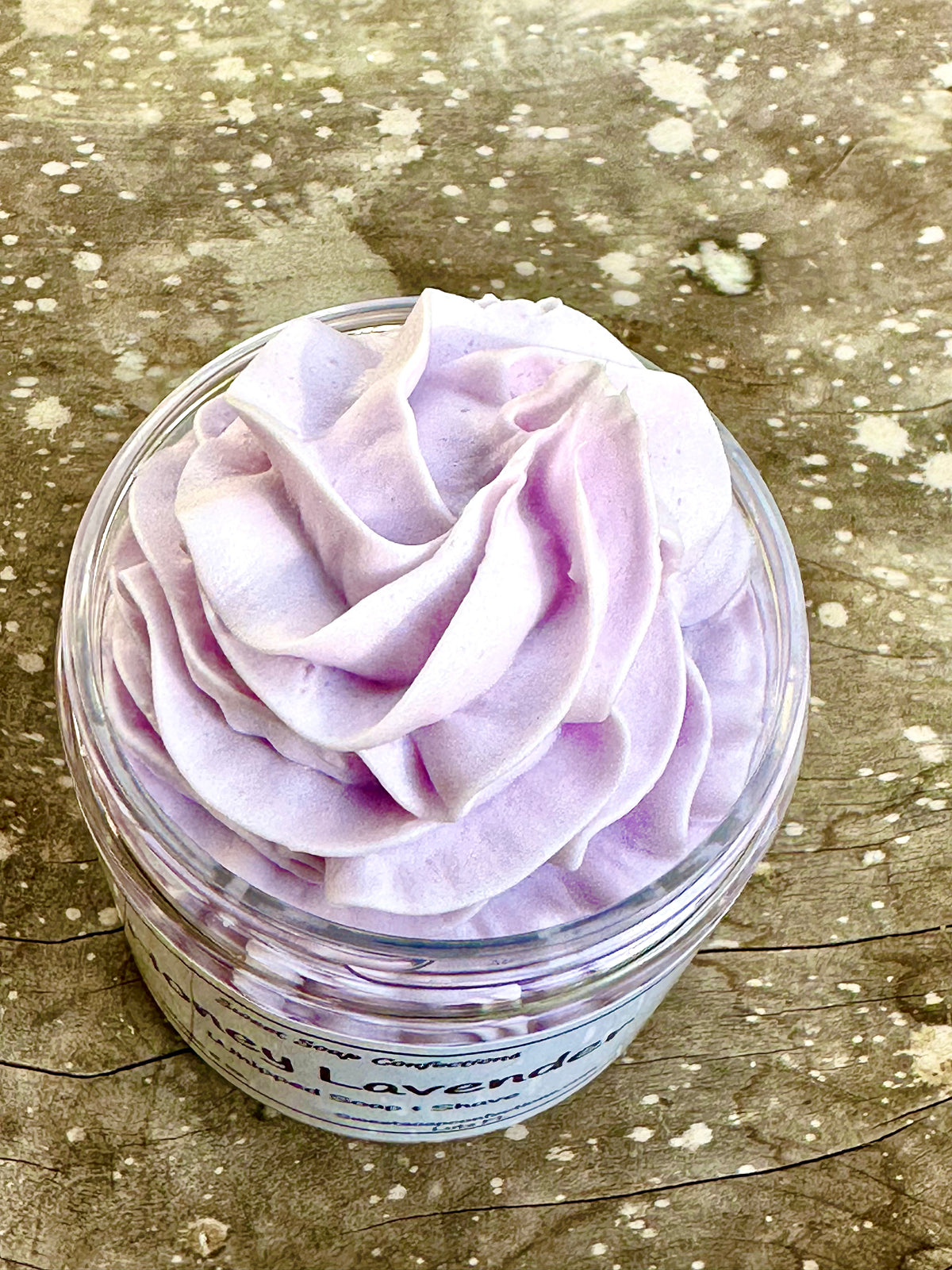 Honey Lavender Whipped Soap and Shave
