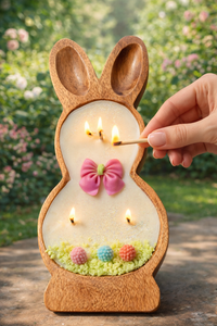Easter Bunny Candle